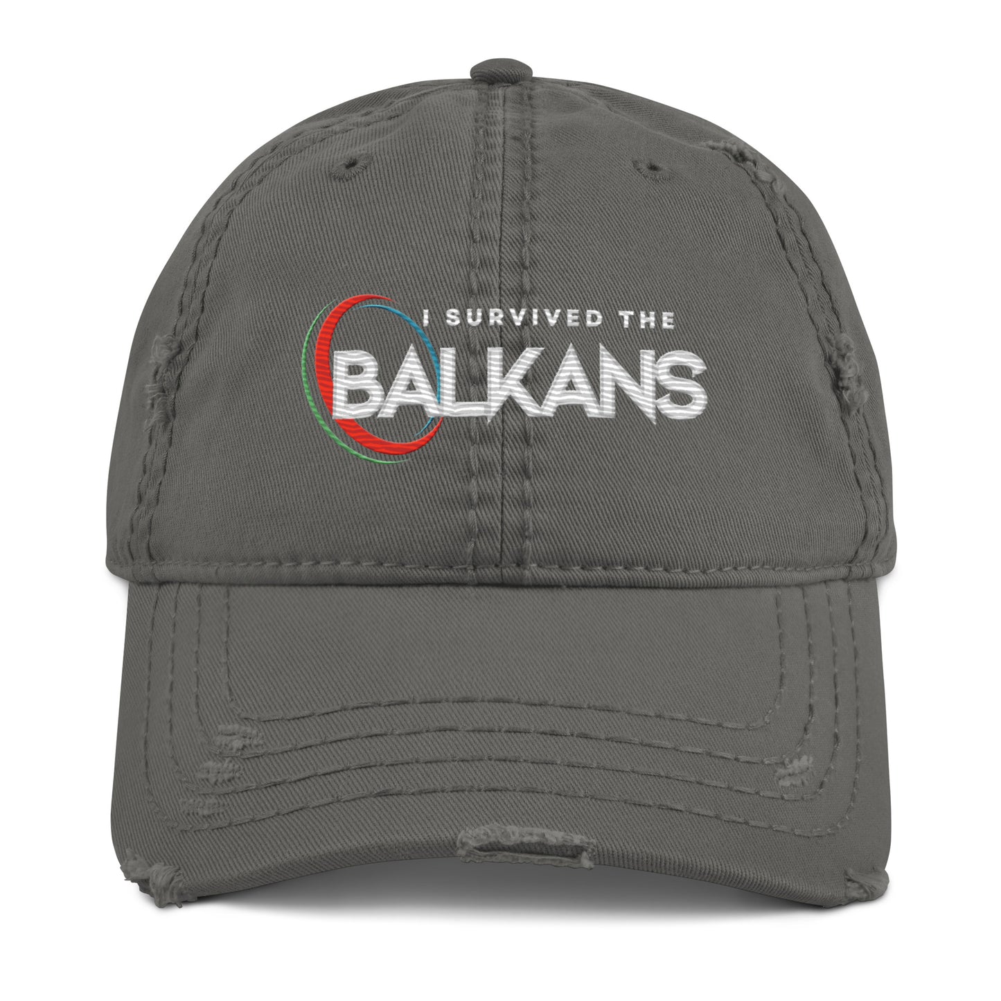 I Survived the Balkans Distressed Hat